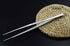 JETKONG 12-Inch Kitchen Tweezers Fine Tweezer Tongs Extra-Long Stainless Steel Cooking Tweezers...