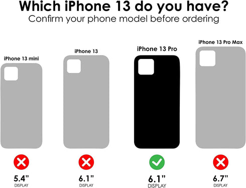 LifeProof Next Screenless Series Case for iPhone 13 PRO (NOT 13/13 Mini/13 Pro Max) Non-Retail Packaging - Precedented Green...