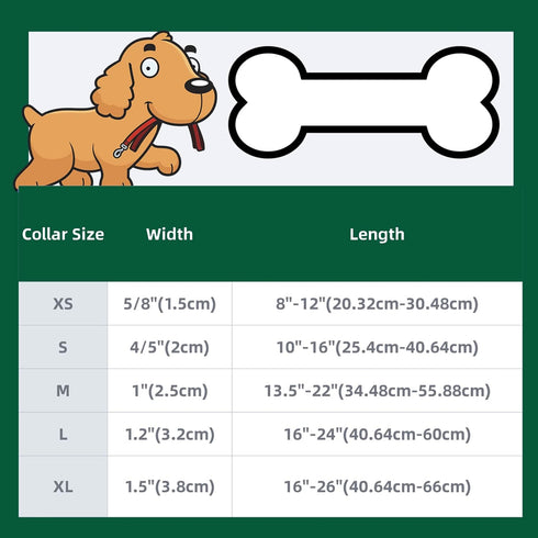 MR. CHUBBYFACE St.Patrick's Day Clover Dog Collar, Whit Green Clovers Adjustable Dog Collar with Flower Tie for Small Medium Large Dogs,XL...