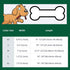 MR. CHUBBYFACE St.Patrick's Day Clover Dog Collar, Whit Green Clovers Adjustable Dog Collar with Flower Tie for Small Medium Large Dogs,XL...