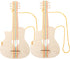 Toyvian 10 Pcs Child Guitar Mini Toys Miniature Guitar Miniature Guitar Toy Childrens Ukulele Unfinished Guitar Toy Crafts DIY Painting Guitar Toy...