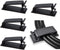 SOULWIT 50Pcs Self Adhesive Cable Management Clips, Cable Organizers Wire Clips Cord Holder for TV PC Ethernet Cable Under Desk Home Office (Black...