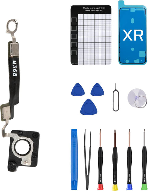 for iPhone XR Bluetooth Antenna Signal Flex Cable Replacement for iPhoneXR Bluetooth Wireless Connector Antenna with Repair Fix Tool Kit Screwdriv...