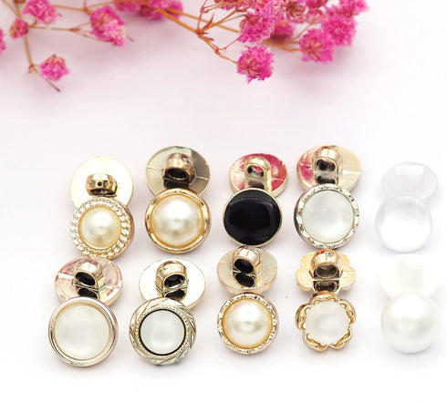 10 Stylish Resin Button Suits Sewing Button for Crafting, Sewing Replacement, Knitting Sweaters Handmade Crafts It's stored in a Plastic Box(11mm?...