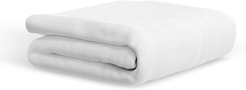 Vibe Premium Fitted Washable Terry Cloth Waterproof Mattress Protector, King, White...
