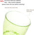 KX-WARE 20-ounce Acrylic Glasses Plastic Tumbler, set of 6 Multicolor - Hammered Style, Dishwasher Safe, BPA Free...