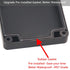 Watertight Junction Box, IP67 Waterproof Project Box Durable ABS Plastic Electronic Enclosure Case for DIY Electrical Project Black 7.87" x 4.72" ...