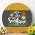 JAJADO 4 Pcs Wild Flower Stencils Plant Self Adhesive Silk Screen Stencils Reusable Sunflower Floral Flower Spring DIY Stencils for Painting on Wo...