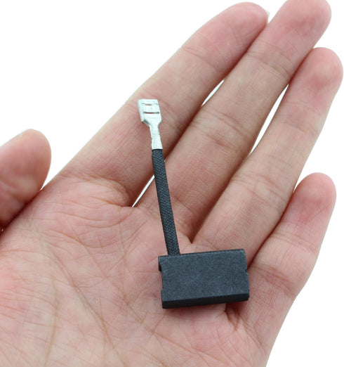 2PCS Power Tool Replacement Part Carbon Motor Brush Suitable for Table Saw and Cross Cut Miter Saw and Compound Miter Saw...