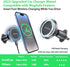 for MagSafe Car Mount Charger, Cradleless 15W Wireless Charger Magnetic Car Phone Holder for Air Vent - Never Fall Snap on Carmount Dedicated for ...