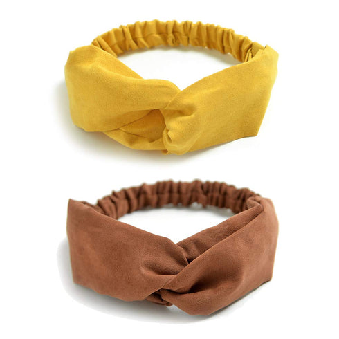 Headbands for Women 10 Pack Twist Knotted Stretchy Hair Bands...