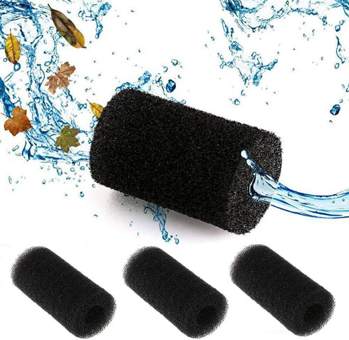 4Pcs Pre-Filter Foam Sponges, Fish Tank Small Filter Sponges, Rolls Compatible Filter Accessories for Aquarium Fish Tank...