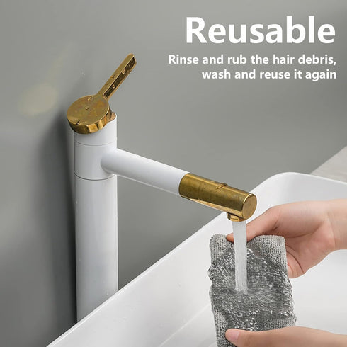 Retractable Gap Dust Cleaner, Under Refrigerator/Sofa Cleaning Tool, Microfiber Gap Duster with Extendable Pole 32-100 Inches, Suitable for Undern...