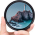 37mm ND Filter Slim Variable ND Neutral Density Filter Adjustable ND Fader ND2-ND400 Lens Filter for Canon Nikon Sony Pentax Olympus Fuji DSLR Cam...