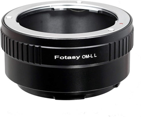 Fotasy Olympus OM Lens to L Adapter, Copper, OM Lens Adapter to L Mount, Compatible with Panasonic S1 S1H S1R S4 S5 Leica SL SL2 TL2 TL Leica T Si...