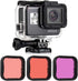 Waterproof Housing Case with Dive Filter for GoPro Hero 7 Black, Hero 6 Black, Hero 5 Black, Hero (2018) Camera - 45 Meters Underwater Photography...