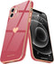 Teageo Compatible with iPhone 12 Case for Women Girl Cute Love-Heart Luxury Bling Soft Back Cover Raised Full Camera Protection Bumper Silicone Sh...