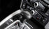 iJDMTOY 2pc Set Glossy Black Carbon Fiber Pattern Shift Knob Cover Shell Compatible with Audi 2013-2016 A4 A5 Q7, 2012-2015 A6 A7, 2013-2017 Q5, e...