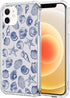DAIZAG Case Compatible with iPhone 11,Cute Blue Seashell Phone Case for Girl Women,Four Corner Airbag Transparent Soft Clear Phone Case for iPhone...