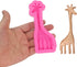 2Pcs/Set Mother & Son Giraffe Fondant Molds Animal Silicone Gum Paste Sugarcraft Paper Clay Mold Cake Decorating Tool...