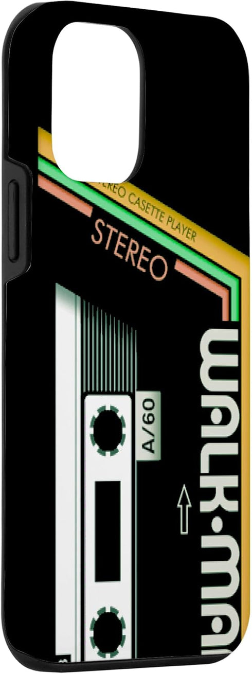 iPhone 12 mini Vintage Walkman Retro 80s 90s Music Cassette Case...