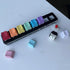 OEM Profile Blank Keycaps PBT Rainbow Mixed Colors 1U R4 Keycap for MX switches Mechanical Keyboard (Mixed colors, 20pcs)...