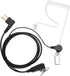 Walkie Talkie Earpiece Headset for Motorola Radio cls1410 cls1110 bpr40 cp200 cp200d cp185 cp100 rdm2070d with Covert Acoustic Tube and PTT mic (1...