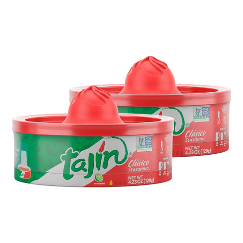 Tajin Clásico Chile Lime Seasoning Rimmer 4.23 oz (Pack of 2)...