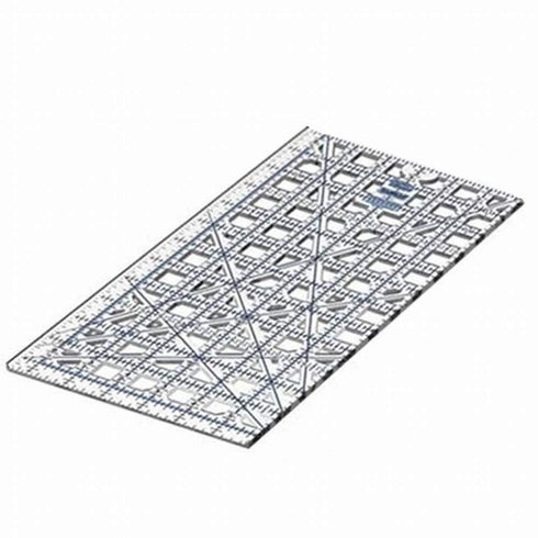 TrueCut, Ruler, Innovative Ruler Track and Cutter Guide System, Measures 12-1/2x6-1/2 Inches and Includes 1/8-inch Increments...