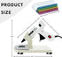 Hot Glue Gun Kit, Mini Hot Melt Glue Gun for Crafts with 30 Colorful Glue Sticks, Craft Glue Guns with Suction Cups Stand including Silicone Mat f...