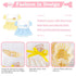 Fashion Pet Dog Clothes, Cute Dresses for Small Dogs Cats Summer Puppy Skirt Pup Yorkie Clothing Sundress Costume Cat Clothing Female Pet Skirt Ou...