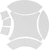 5" Double Wedding Ring Acrylic Quilting Template Set, 1/4" Seam Allowance - 7 Pieces - Tiny DWR...