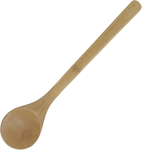 JapanBargain 3786, Stirring and Cooking Spoon, Bamboo Wood Long Mixing Spoon for Non Stick Cookware, 12-inch...