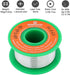 Lead Free Solder Wire Rosin Core 1.0mm 100g, Electronic Solder Wire Alloy Sn99 Ag0.3 Cu0.7, Electrical Solder Wire, No Lead Soldering Wire No Lead...