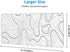 White Mouse Pad Extended Gaming Mouse Pad for Desk 31.5 x 11.8 Inch Black and White Mousepad Topographic Mouse Pad with Anti-Slip Rubber Base for ...