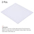 MECCANIXITY White ABS Plastic Sheet 10x8x0.06inch for Building Model, DIY Crafts, Panel, Pack of 2...