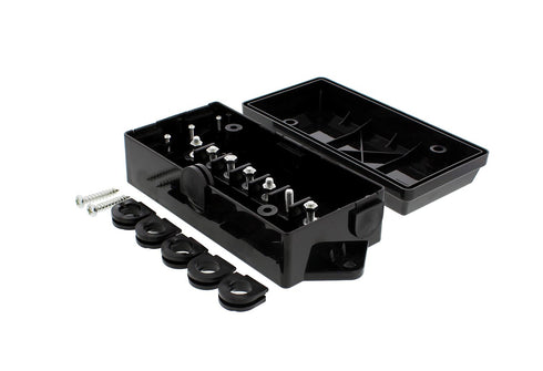 Dumble Electrical Wire Connector Junction Box 1-Pack Trailer, Camper, RV Light 7 Gang/Pole Automotive Wiring Rewiring...