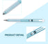 Linbsunne Ballpoint Pens Medium Point 1mm Black Ink Work Pen with Super Soft Grip Ball Point Pen for Men Women Retractable Office Pens (Black 6)...