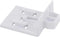 Bosch 00623317 Drawer Slide Rail Retainer Clip, White...