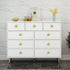 brandname RRRuo Frog Cabinet Knobs Drawer Cupboard Pull Handles Dresser Door Single Hole Hardware Parts Decorative Accessories 4 Pieces (Green)...