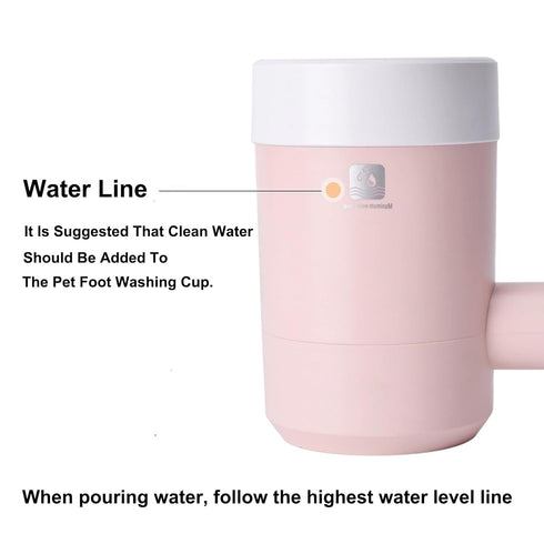 Dog Paw Cleaner Cups Can Press Dogs And Cats To Clean And Beautify Their Paws. Girl dog Accessories Can Quickly Clean Stains On The Soles Of Their...