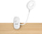 Clip on Light for Bed & Desk, Reading in Bed, Dorm, Flexible Gooseneck, Battery Operated Rechargeable Clamp Lamp for Headboard, Eye-Caring LED Lig...