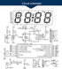 Digital Clock Electronic Kit DIY Parts Component Set Electronical Clock Welding Making Experiment Kit (Blue)...