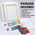 VOCHIC Couples Paint Party Kits Pre Drawn Canvas for Adults for Paint and Sip Date Night Games for Couples painting kit 8x10 Crown High Heel Sneak...