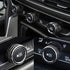 5pcs Aluminum Car Centre Console AC Air Conditioning Knob Sound Volume Knob Cover Trim for 10th Honda Accord Sedan Sport EX EX-L LX 2018 2019 2020...