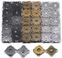 SEMINI 30 Sets Magnetic Snaps Button for Purse Handbag Wallet Overcoat Bag Mixed 3 Colors Fasteners Snap Buttons (A078 15mm)...