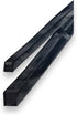 Stylish Neck Tie with Matching Pocket Square - Traditional Elegance for Every Occasion! Modern Slim Black...
