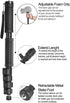 Acuvar 62' Inch Monopod with Integrated Safety Strap and 4 Section Extending Pole for All Digital Cameras, DSLR, Mirrorless, Compact Cameras, Camc...