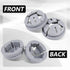 30pcs 3/8 Inch Non-Metallic Button Push-in Cable Connectors? Fits for 1/2 Inch Knockouts (30)...
