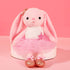 Ballerina Dolls Plush Bunny Rabbit Soft Toys Ballet Dance Recital Gifts for Girls Pink 15.5 Inches...